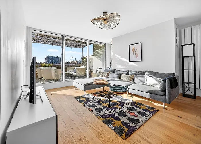 T3 - Luxurious And Modern With 2 Terraces Lägenhet